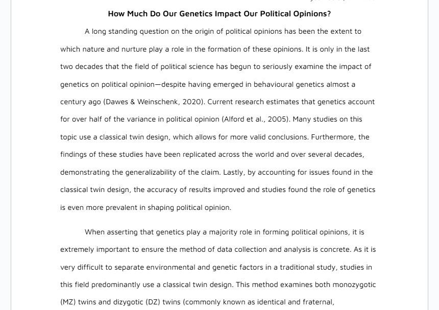 Political Papers